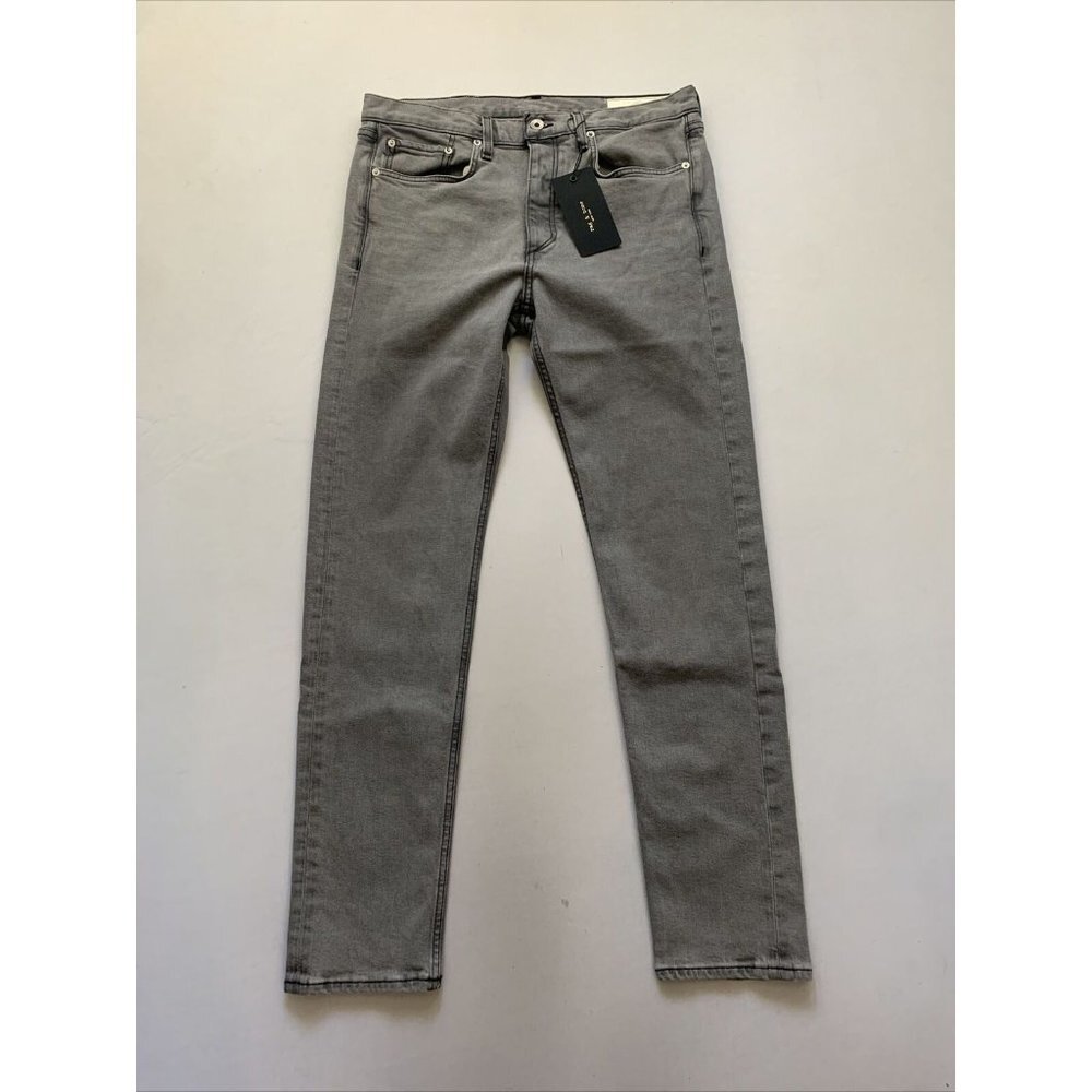 Rag & Bone Men's Gray Fit 2 Slim Jeans NWT - Picture 3 of 14